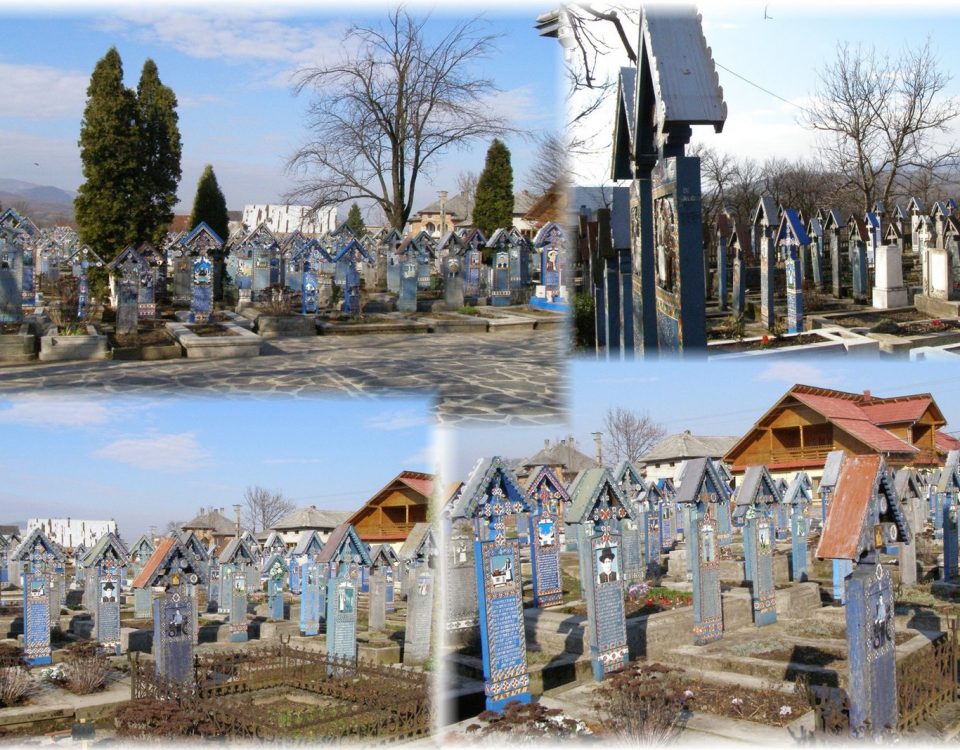 Cimitirul vesel Sapanta grupaj