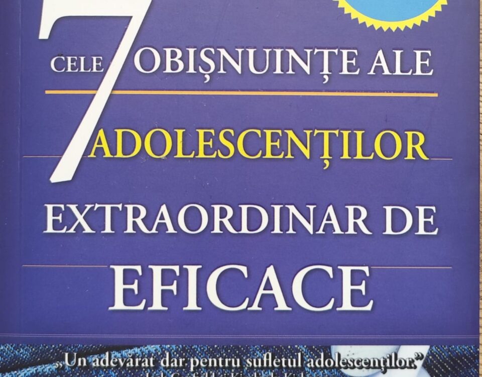 Carte - Cele 7 obișnuințe ale adolescenților extraordinar de eficace, Sean Covey